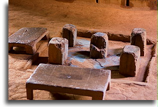 Hearth Cooking Place::Ambohimanga, Madagascar::