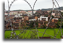 View from the hotel::Ambositra, Madagascar::