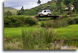 Narrow Bridge::Antoetra, Madagascar::