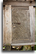 The Door With Sun Motifs::Antoetra, Madagascar::