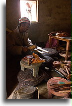 Zafimaniry Woodworker::Antoetra, Madagascar::