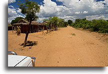 Village by the Road #1::Ifaty, Madagascar::