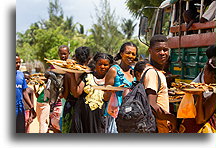 Selling Fish::Ifaty, Madagascar::