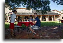 Breakfast Under the Tree::Isalo, Madagascar::