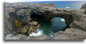 Natural Bridge::Mauritius::