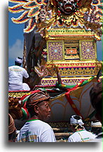 The Base of Funeral Tower::Bali, Indonesia::