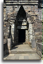 Temple Entrance::Mendut Buddhist Temple, Java Indonesia::