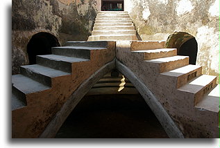 Elevated Platform::Taman Sari in Yogyakarta, Java Indonesia::