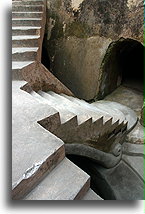 Three Staircases::Taman Sari in Yogyakarta, Java Indonesia::