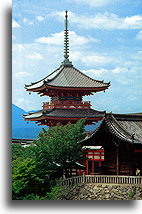 Kiyomizu-dera #1::Kiyomizu-dera in Kyoto, Japan::