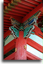 Kiyomizu-dera detail::Kiyomizu-dera in Kyoto, Japan::