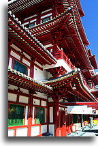 New Temple Facade::Chinatown, Singapore::