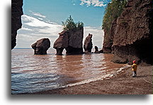 High Tide Experience::Hopewell Rocks, New Brunswick, Canada::