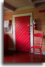 The Red Chair::Labrador, Canada::