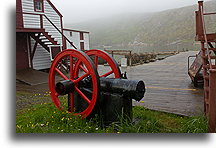 Wharf on Battle Island::Battle Harbour, Labrador, Kanada::