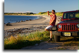 Resting on the Beach::I found that place not far from the main coastal road::