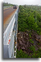 The Bridge over Churchill River::Churchill Falls, Labrador, Canada::