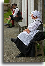 Citizens of Louisbourg::Fortress of Louisbourg, Nova Scotia, Canada::