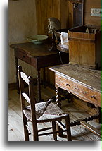 Officer's Apartment::Fortress of Louisbourg, Nova Scotia, Canada::