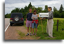 Unusual Mailbox::Prince Edward Island, Canada::