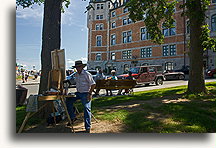 Crowded Quebec City::Quebec City, Quebec, Canada::