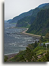 Winding Road::Gaspe, Quebec, Canada::