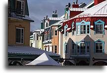 Building Facade::Mont Tremblant, Quebec, Canada::