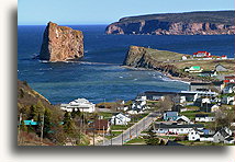 Percé and Bonaventure Island::Gaspe, Quebec, Canada::