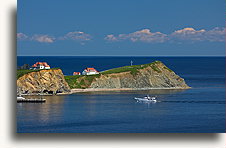 Percé Village::Gaspe, Quebec, Canada::