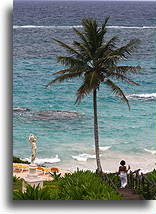 Sculpture and Woman::Bermuda::