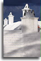 Traditional Bermuda`s Chimneys::Bermuda::