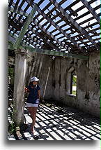 Old Church::Ruins on Cat Island, Bahamas::