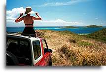 Looking at St. Thomas::Culebra Island, Puerto Rico, Caribbean::