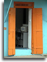 Office Door::Roseau, Dominica::