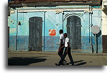 Schoolboys::Cap-Haïtien, Haiti, Caribbean::