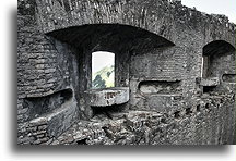 Defensive Wall::Citadelle Laferrière, Haiti, Caribbean::