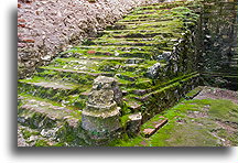 Stairs::Sans-Souci Palace, Haiti, Caribbean::