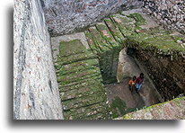 Stairway::Sans-Souci Palace, Haiti, Caribbean::