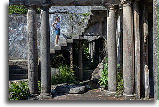 Stairs::Folly Ruins, Jamaica::