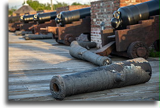 Upper Gun Deck::Fort Charles, Jamaica::