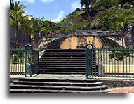 Ruins of the Theater::Saint-Pierre, Martinique, Caribbean::