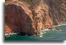 Saba's Cliffs::Saba, Caribbean Netherlands::