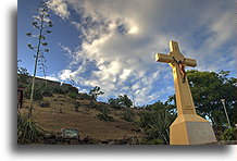 Cross at Fort St. Louis::Fort St. Louis, Saint Martin, Caribbean::