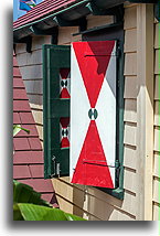 Shutters::Fort Oranje, Sint Eustatius, Caribbean Netherlands::