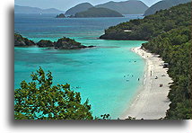 Trunk Bay::St. John, Caribbean::