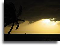 Yacht on Horizon #1::St. Lucia, Caribbean::