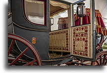 Carriage::Hradec Castle, Czechia::