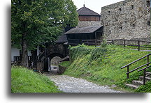 Outer Bailey::Hukvaldy Castle, Czechia::