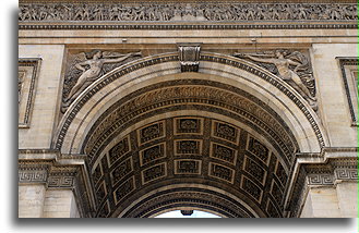 The Great Arcade::Arc de Triomphe, Paris, France::