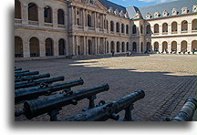 Courtyard::Les Invalides, Paris, France::